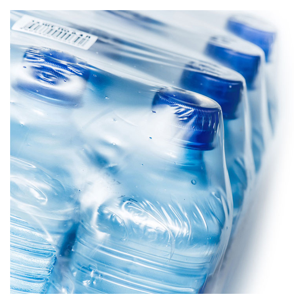Hot air shrink wrapping